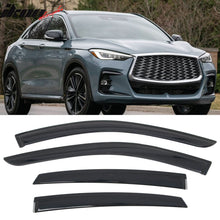 Load image into Gallery viewer, 2022-2025 Infiniti QX55 4PC Tape on Window Visors Vent Rain Sun Guards