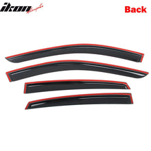 Load image into Gallery viewer, 2022-2025 Infiniti QX55 4PC Tape on Window Visors Vent Rain Sun Guards