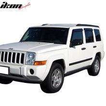 Load image into Gallery viewer, 2006-2010 Jeep Commander Slim Style Smoke Visor Windows Guard Acrylic