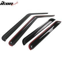 Load image into Gallery viewer, 2006-2010 Jeep Commander Slim Style Smoke Visor Windows Guard Acrylic