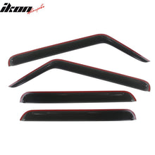 Load image into Gallery viewer, 2006-2010 Jeep Commander Slim Style Smoke Visor Windows Guard Acrylic