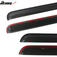 Load image into Gallery viewer, 2006-2010 Jeep Commander Slim Style Smoke Visor Windows Guard Acrylic