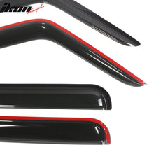 Load image into Gallery viewer, 2006-2010 Jeep Commander Slim Style Smoke Visor Windows Guard Acrylic