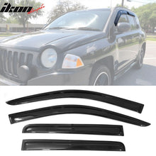 Load image into Gallery viewer, 2007-2017 Jeep Compass Side Visor Window Sun Vent Rain Guards Acrylic