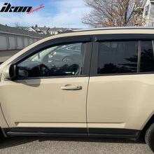 Load image into Gallery viewer, 2007-2017 Jeep Compass Side Visor Window Sun Vent Rain Guards Acrylic