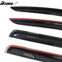 Load image into Gallery viewer, 2007-2017 Jeep Compass Side Visor Window Sun Vent Rain Guards Acrylic