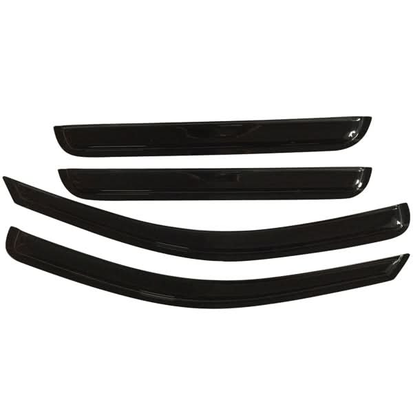 2005-2010 Jeep Grand Cherokee Slim Smoke Tinted Visor Windows Acrylic