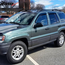 Load image into Gallery viewer, 1999-2004 Jeep Grand Cherokee Window Visors Acrylic 4Pc Set