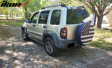 Load image into Gallery viewer, 2002-2007 Jeep Liberty Visor Window Rain Guard KJ Tape on Acrylic 4PC