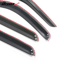 Load image into Gallery viewer, 2002-2007 Jeep Liberty Visor Window Rain Guard KJ Tape on Acrylic 4PC