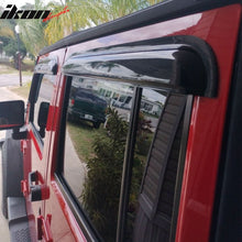 Load image into Gallery viewer, 2007-2024 Jeep Wrangler 2020-2024 Gladiator Slim Acrylic Window Visor