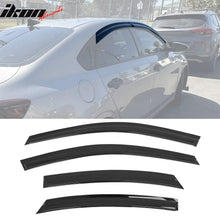 Load image into Gallery viewer, 2019-2024 Kia Forte 4PCS Tape on Window Visors Vent Rain Sun Guards