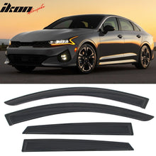 Load image into Gallery viewer, 2021-2025 Kia K5 4PCS Tape on Window Visors Vent Rain Sun Wind Guards