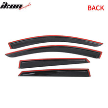 Load image into Gallery viewer, 2021-2025 Kia K5 4PCS Tape on Window Visors Vent Rain Sun Wind Guards