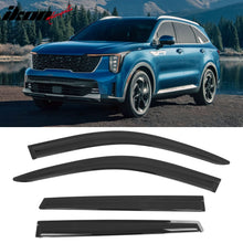 Load image into Gallery viewer, 2021-2025 Kia Sorento 4PCS Tape on Window Visors Vent Rain Sun Guards