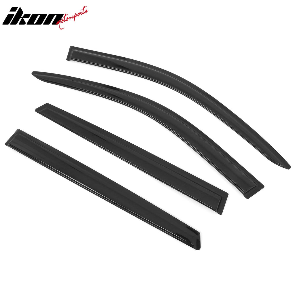 2021-2025 Kia Sorento 4PCS Tape on Window Visors Vent Rain Sun Guards