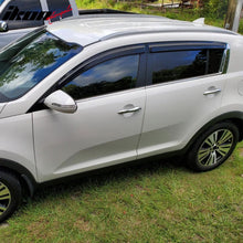 Load image into Gallery viewer, 2011-2016 Kia Sportage Slim Style Smoke Tinted Window Visors Acrylic