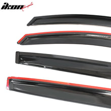 Load image into Gallery viewer, 2011-2016 Kia Sportage Slim Style Smoke Tinted Window Visors Acrylic
