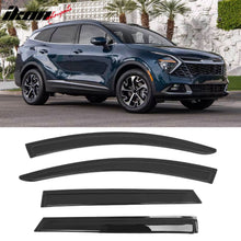 Load image into Gallery viewer, 2023-2025 Kia Sportage 4PCS Tape on Window Visors Vent Rain Sun Guards
