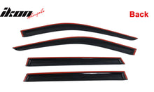 Load image into Gallery viewer, 2020-2024 Kia Telluride Slim Style Black Window Visors Acrylic 4PCS