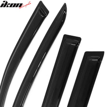Load image into Gallery viewer, 2020-2024 Kia Telluride Slim Style Black Window Visors Acrylic 4PCS