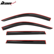 Load image into Gallery viewer, 2020-2025 Kia Telluride 4PC Tape on Window Visors Vent Rain Sun Guards