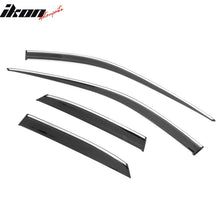 Load image into Gallery viewer, 2023-2025 Lexus RX350 Window Visors Vent Rain Guards W/Chrome Trim PC