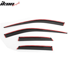 Load image into Gallery viewer, 2023-2025 Lexus RX350 Window Visors Vent Rain Guards W/Chrome Trim PC