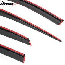 Load image into Gallery viewer, 2023-2025 Lexus RX350 Window Visors Vent Rain Guards W/Chrome Trim PC