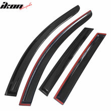 Load image into Gallery viewer, 2013-2016 Mazda CX5 Slim Style Smoke Tinted Window Visors Acrylic 4Pc