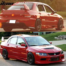 Load image into Gallery viewer, 2002-2007 Mitsubishi Lancer EVO Sedan Acrylic 4PC Window Visors Guard