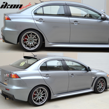 Load image into Gallery viewer, 2008-2017 Mitsubishi Lancer EVO Window VisorsAcrylic 4PC