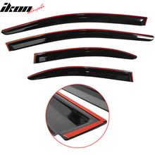 Load image into Gallery viewer, 2008-2017 Mitsubishi Lancer EVO Window VisorsAcrylic 4PC