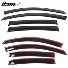 Load image into Gallery viewer, 2007-2012 Nissan Altima Sedan Slim Style Visor Window Acrylic