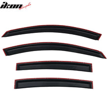 Load image into Gallery viewer, 2004-2008 Nissan Maxima Slim Style Smoke Tinted Visor Window Acrylic