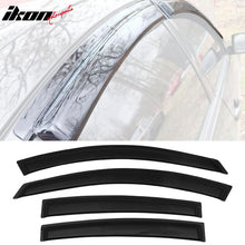 Load image into Gallery viewer, 2004-2008 Nissan Maxima Slim Style Smoke Tinted Visor Window Acrylic