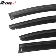 Load image into Gallery viewer, 2009-2015 Nissan Maxima Tape On Window Visors Smoke Tinted Acrylic