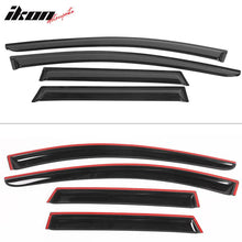 Load image into Gallery viewer, 2015-2024 Nissan Murano Tape On Window Visors Rain Guard 4PC