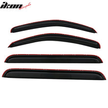 Load image into Gallery viewer, 2005-2012 Nissan Pathfinder Smoke Tinted Visor Windows Rains Guards Ac