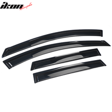 Load image into Gallery viewer, 2009-2013 Nissan Rogue Slim Style Smoke Tinted Window Visor Acrylic
