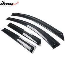 Load image into Gallery viewer, 2009-2013 Nissan Rogue Slim Style Smoke Tinted Window Visor Acrylic
