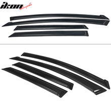 Load image into Gallery viewer, 2009-2013 Nissan Rogue Slim Style Smoke Tinted Window Visor Acrylic