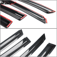 Load image into Gallery viewer, 2009-2013 Nissan Rogue Slim Style Smoke Tinted Window Visor Acrylic