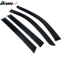 Load image into Gallery viewer, 2014-2020 Nissan Rogue Slim Style Smoke Tinted Window Visors Acrylic