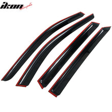 Load image into Gallery viewer, 2014-2020 Nissan Rogue Slim Style Smoke Tinted Window Visors Acrylic