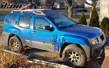 Load image into Gallery viewer, 2005-2016 Nissan Xterra Tape On Smoke Tinted Visor Windows Acrylic