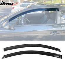 Load image into Gallery viewer, 2005-2010 Scion TC Slim Style Smoke Tinted Visor Windows Acrylic