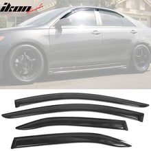 Load image into Gallery viewer, 2007-2011 Toyota Camry Acrylic 4PC Window Visors Tape On Rain Guard