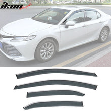 Load image into Gallery viewer, 2018-2023 Toyota Camry Acrylic 4PC Window Visors Tape On Rain Guard