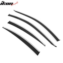Load image into Gallery viewer, 2025 Toyota Camry 4PC Window Visors Vent Rain Guard W/Chrome Trim PMMA
